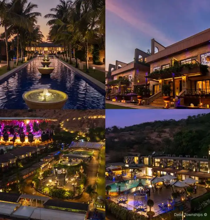 Collage of Della Township Conceptualisation