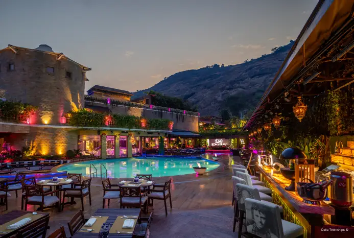 Introduction of Café 24, a 24-hour fine dining multi-cuisine restaurant by Della Townships