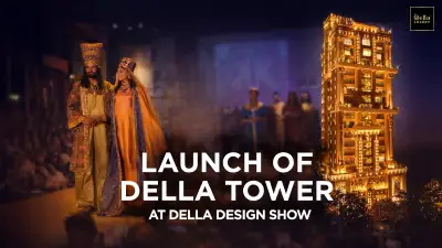 Launch of Della Tower by Della Townships at the Della Design Show