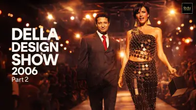 Iconic designer Jimmy Mistry at the Della Design Show 2006 continuing his perspective on Indian design