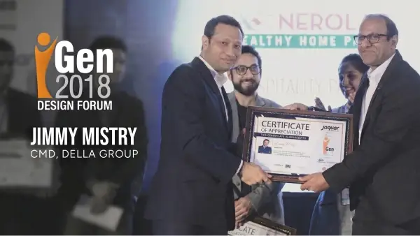 Jimmy Mistry moderating a high-impact panel on design, innovation and technology in 2019