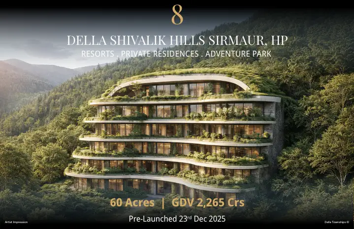 Della Townships Shivalik Hills resort and adventure park pre-launch in Sirmaur, HP
