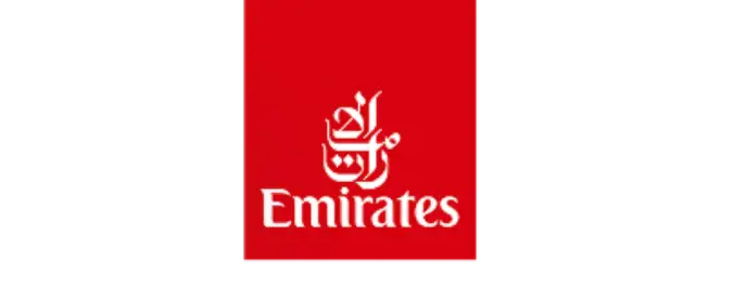 Emirates airline brand logo representing global luxury association