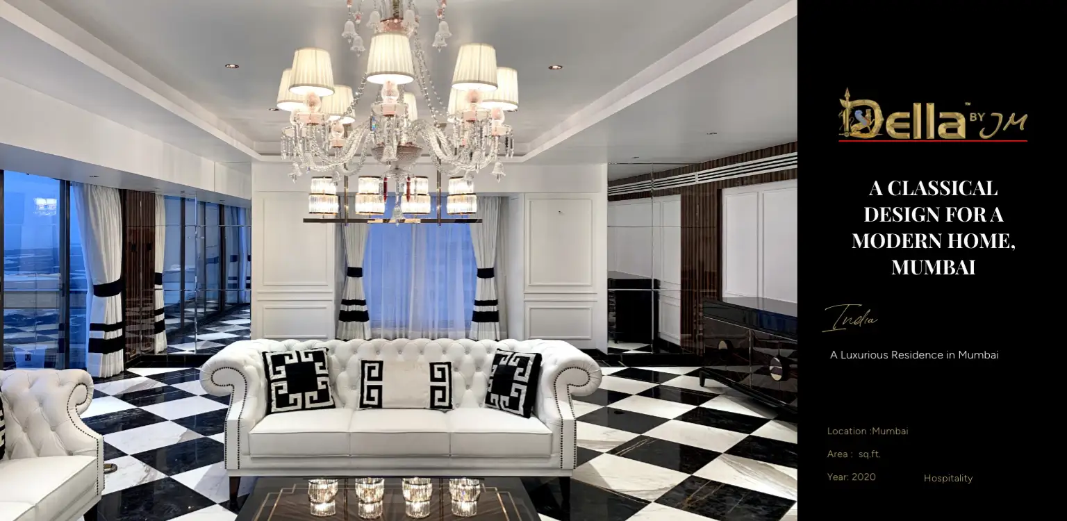 A Classical Design for a Modern Home, Mumbai