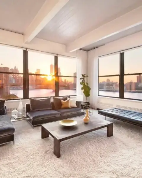 Anne Hathaway's Dumbo Loft-Home Interiors