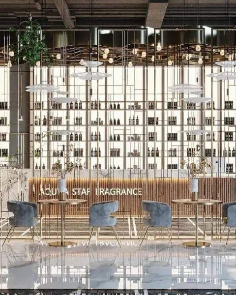 Aquila Star Fragrance Showroom-Retail Interiors