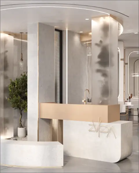 Beauty Salon-Retail Interiors