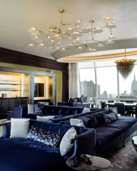 Central Park South Residence-Home Interiors