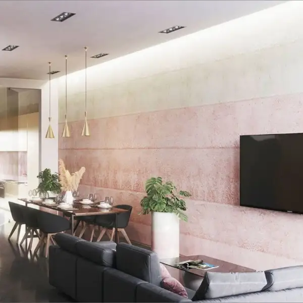 Coloured Concrete House