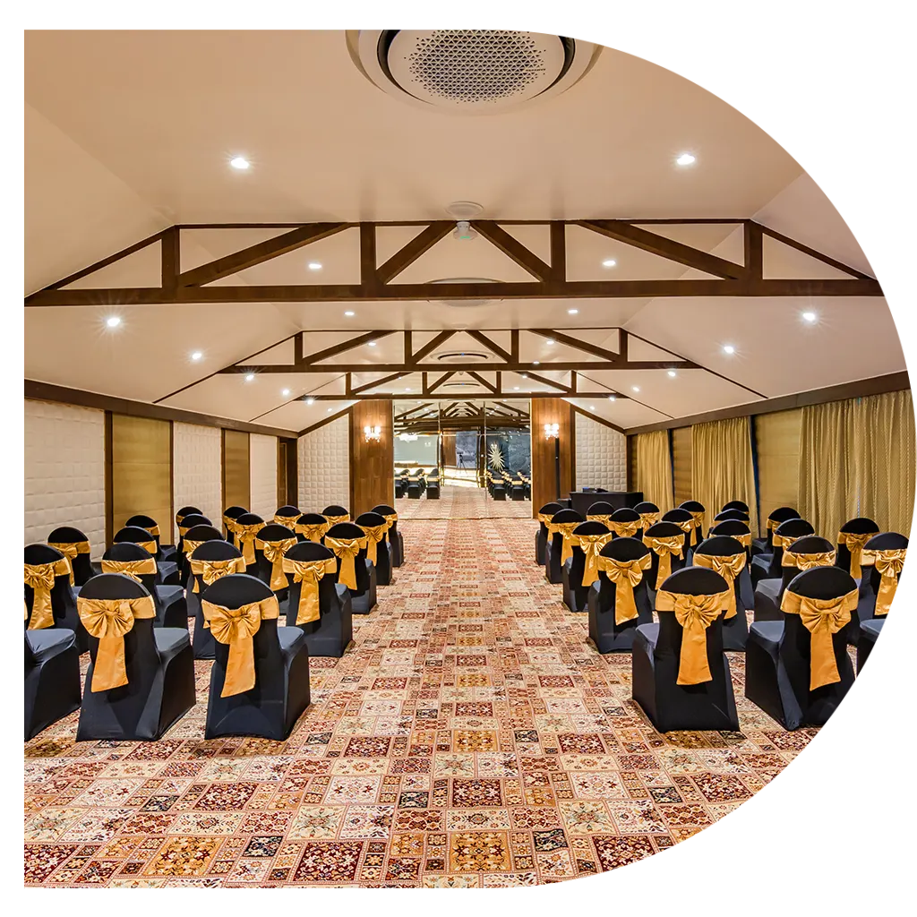 Statement-making 10 indoor and 12 outdoor banquet spaces with luxurious finishes for those iconic events