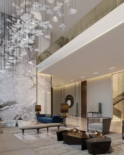 Dubai Hill Villa-Home Interiors