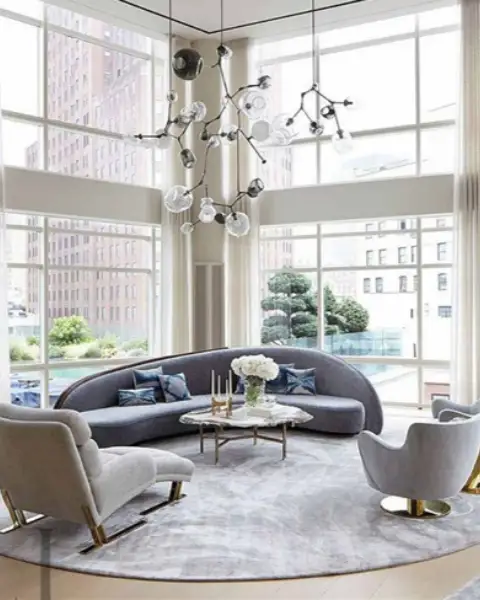 Executive Business Lounge, Burj Khalifa-Office Interiors