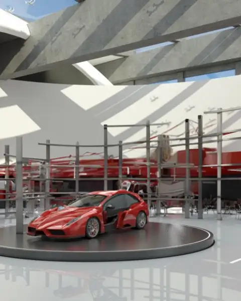 Ferrari Museum-Architectural Designs