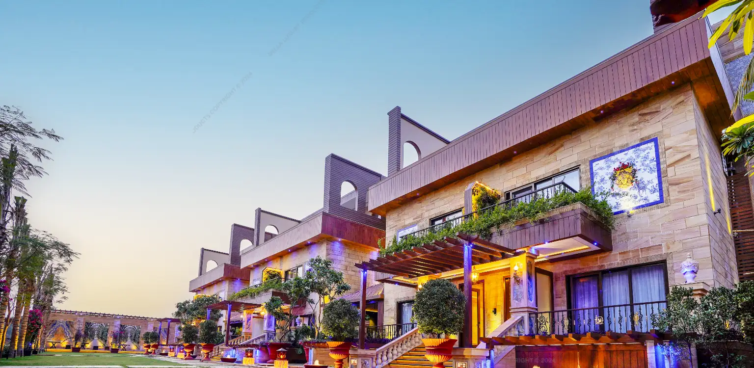 88-room garden-themed, Villa Resort with 48 private gardens