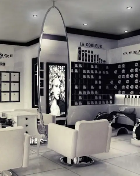 Grand Hyatt, Hair Salon-Retail Interiors