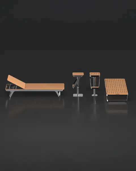 Main Deck, Outdoor Collection-Product Designs