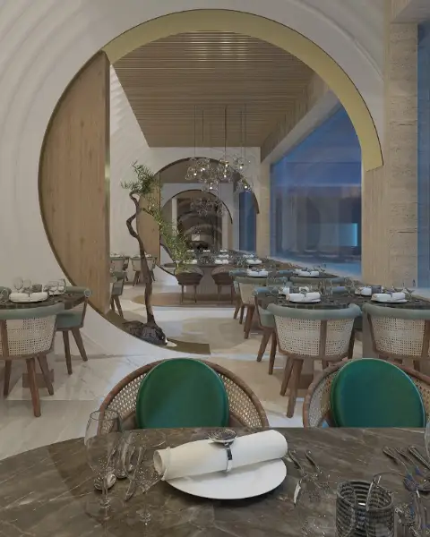 La Donna Restaurant-Hotel Interiors