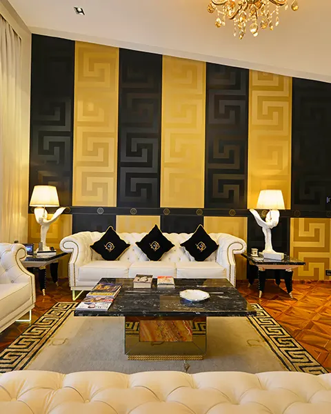 Della Resort Presidential Suite Designer resort rooms that exude inspired design touches and luxurious furnishings.
