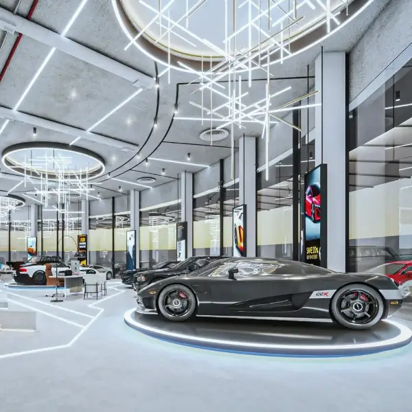 Neo Modern Car Showroom