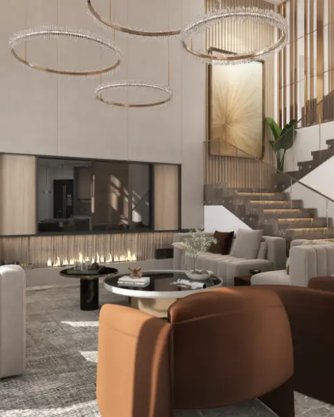 Palm Shoreline Penthouse-Home Interiors