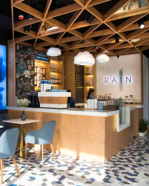 Rain Cafe-Hotel Interiors