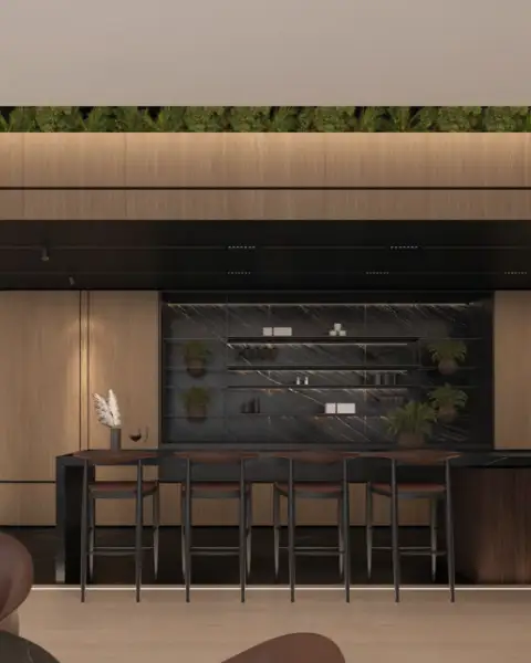 Telegram HQ Business Lounge-Office Interiors