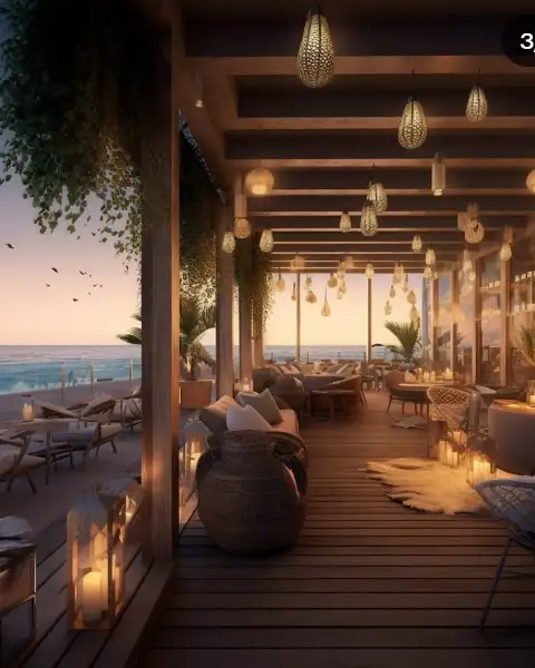 The Wave Crest Lounge-Hotel Interiors