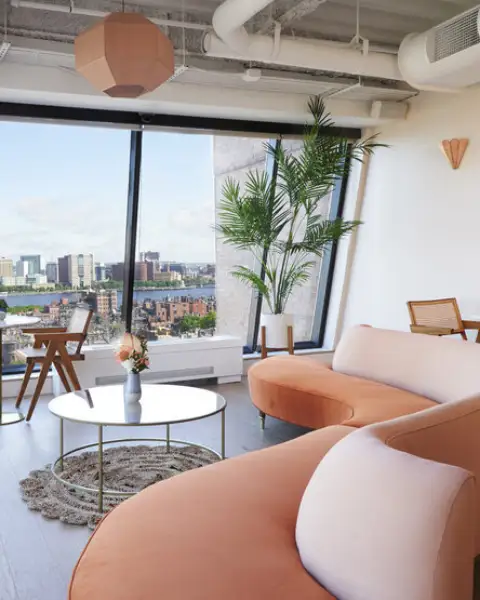 The Wing, Boston-Office Interiors