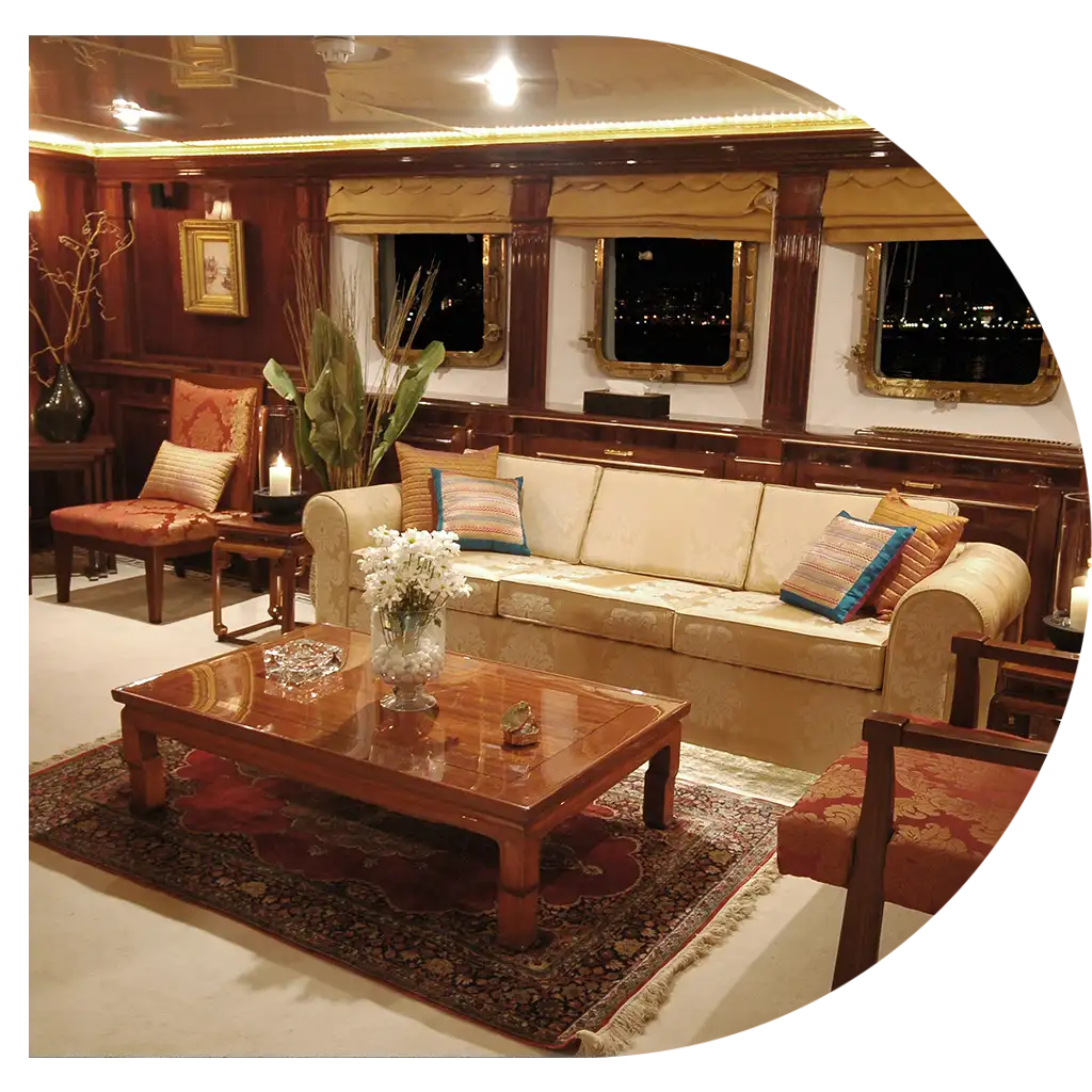 Facelift and Beautification of M.Y. Kalizma, an Edwardian design-inspired luxury historic Yacht