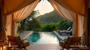 5 star luxury resort rooms | Della Design District, Ahmedabad | Della Townships