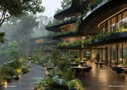 1Lakh Sq.ft. Private office spaces at Della Mayrlife European Wellness Ahmedabad