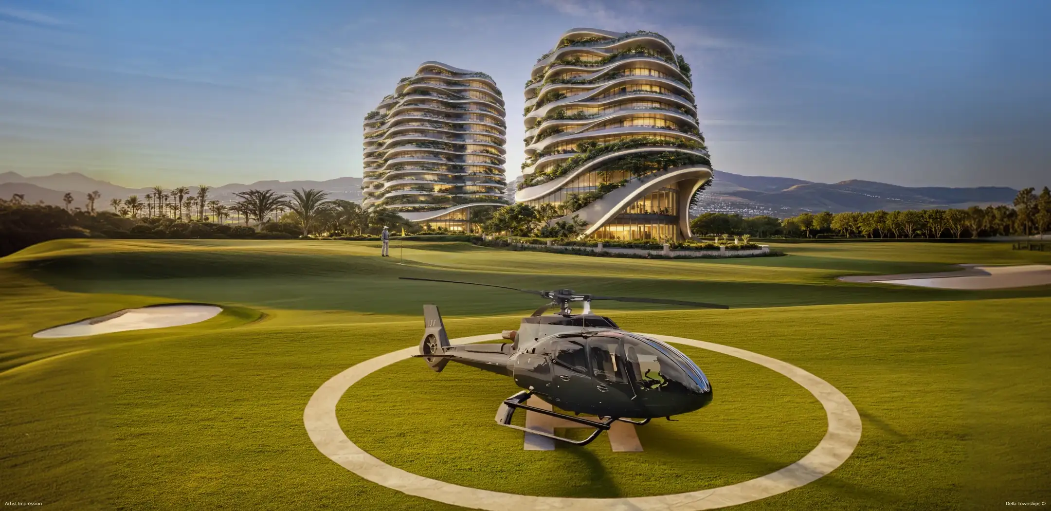 International Golf Course at Della International City Ahmedabad - Della Townships