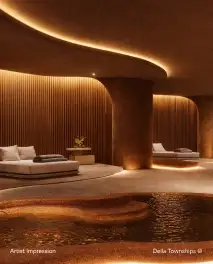 24x7 luxury wellness spa at Della International City, Ahmedabad by Della Townships