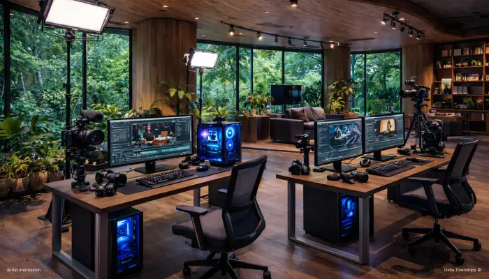 International Business Club Main Buiilding | Della Townships