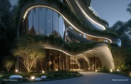 Innovation, research and AI district at Della GCC City Ahmedabad