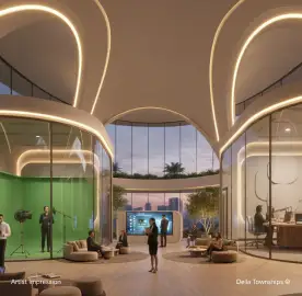 Shared services and support functions facility at Della GCC City Ahmedabad