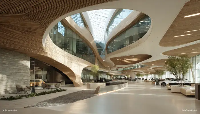 Automative Retail Spaces | Car Showroom | Della Townships