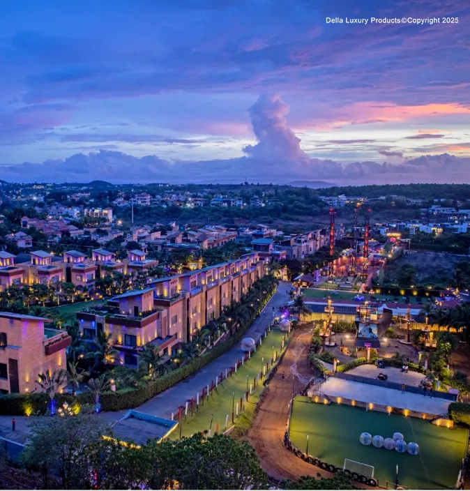 Aerial view of Della Resort | Development content