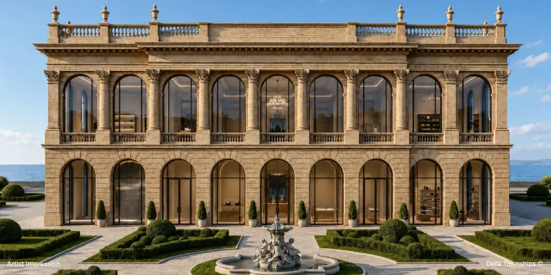 Luxury Design District at Della Townships Lake Como Dapoli