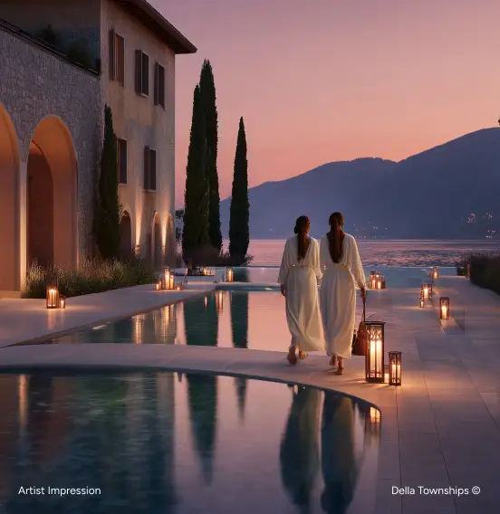 Waterfront luxury living experience at Della Townships Lake Como Dapoli