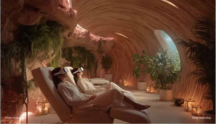 Stress control therapy at Della MayrLife Longevity Therapies center