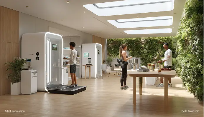 Weight optimization zone at Della MayrLife Longevity Therapies center