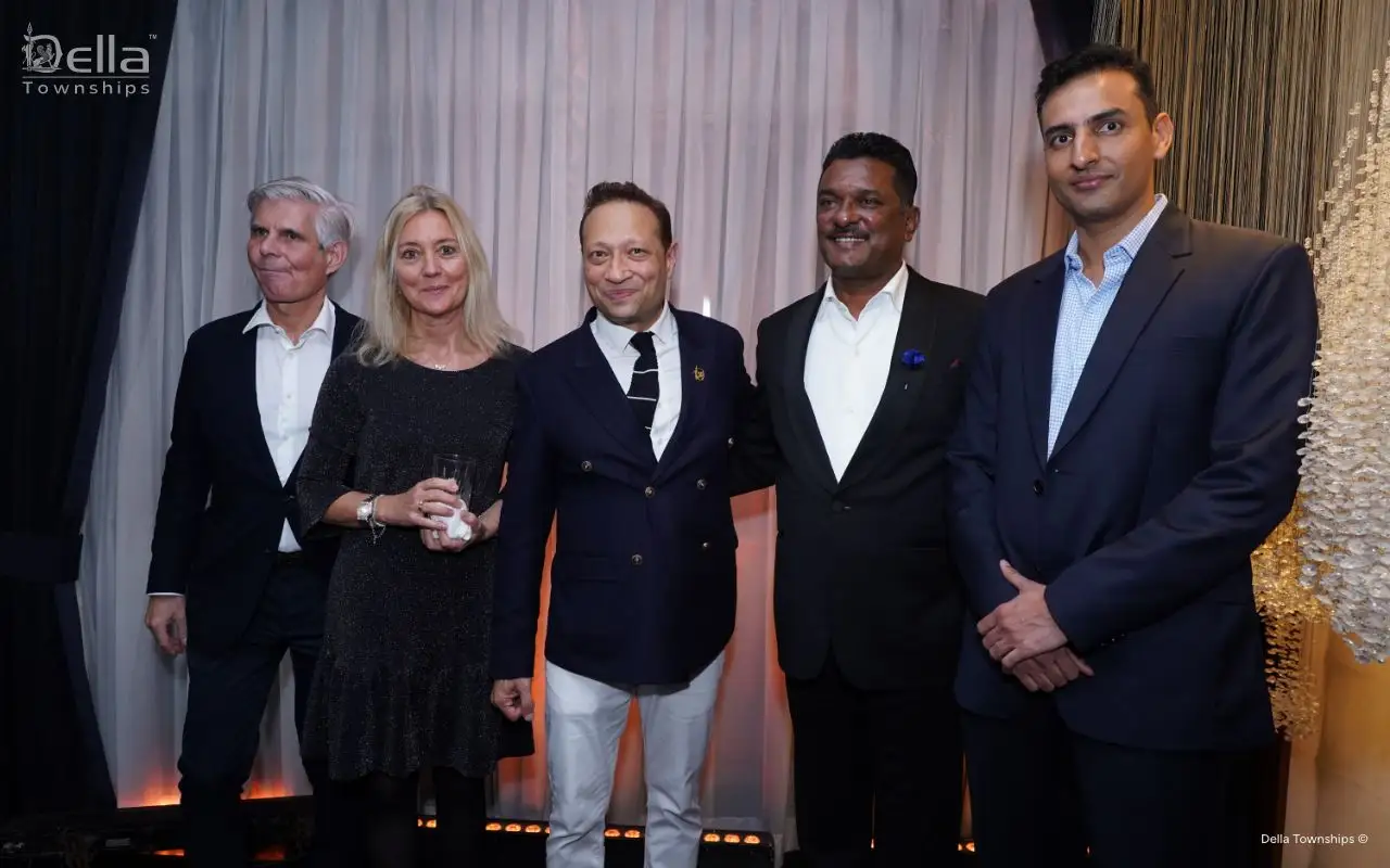 Executive leadership at Della Townships official launch ceremony