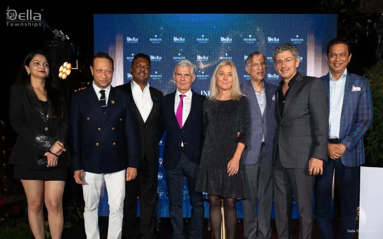 Executive leadership lineup at Della Townships official launch ceremony