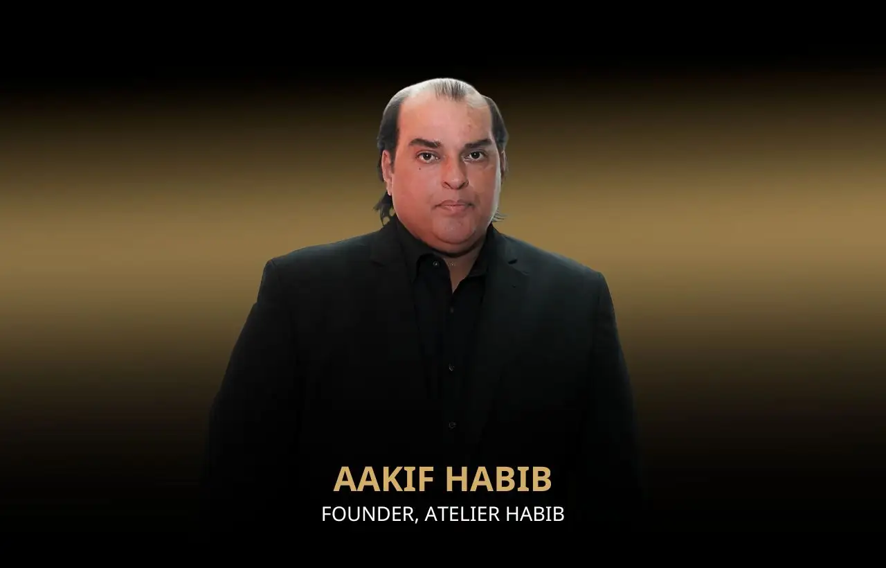 Aakif Habib, Founder of Atelier Habib, at Della Townships Inspiring Voices
