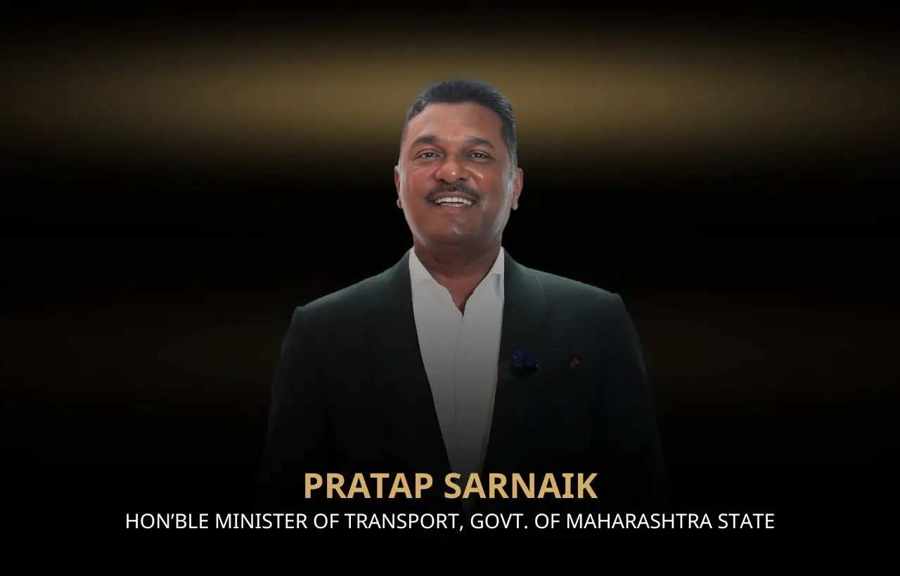 Pratap Sarnaik, Minister of Transport Maharashtra, at Della Townships event