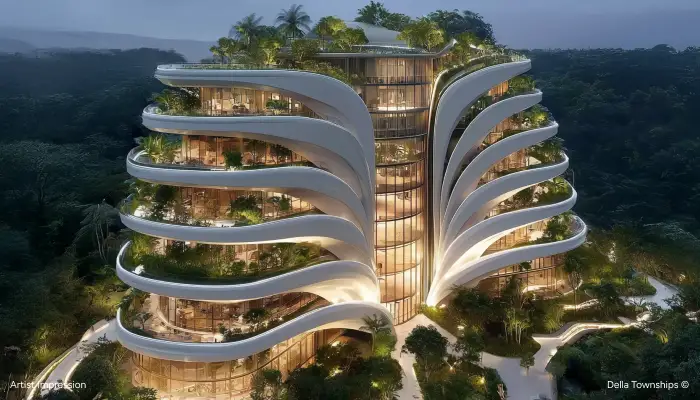 Branded Residence Tower | Della AIFC, Amaravati | Della Townships