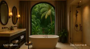  5 star luxury resort rooms| Della Design District, Ahmedabad | Della Townships