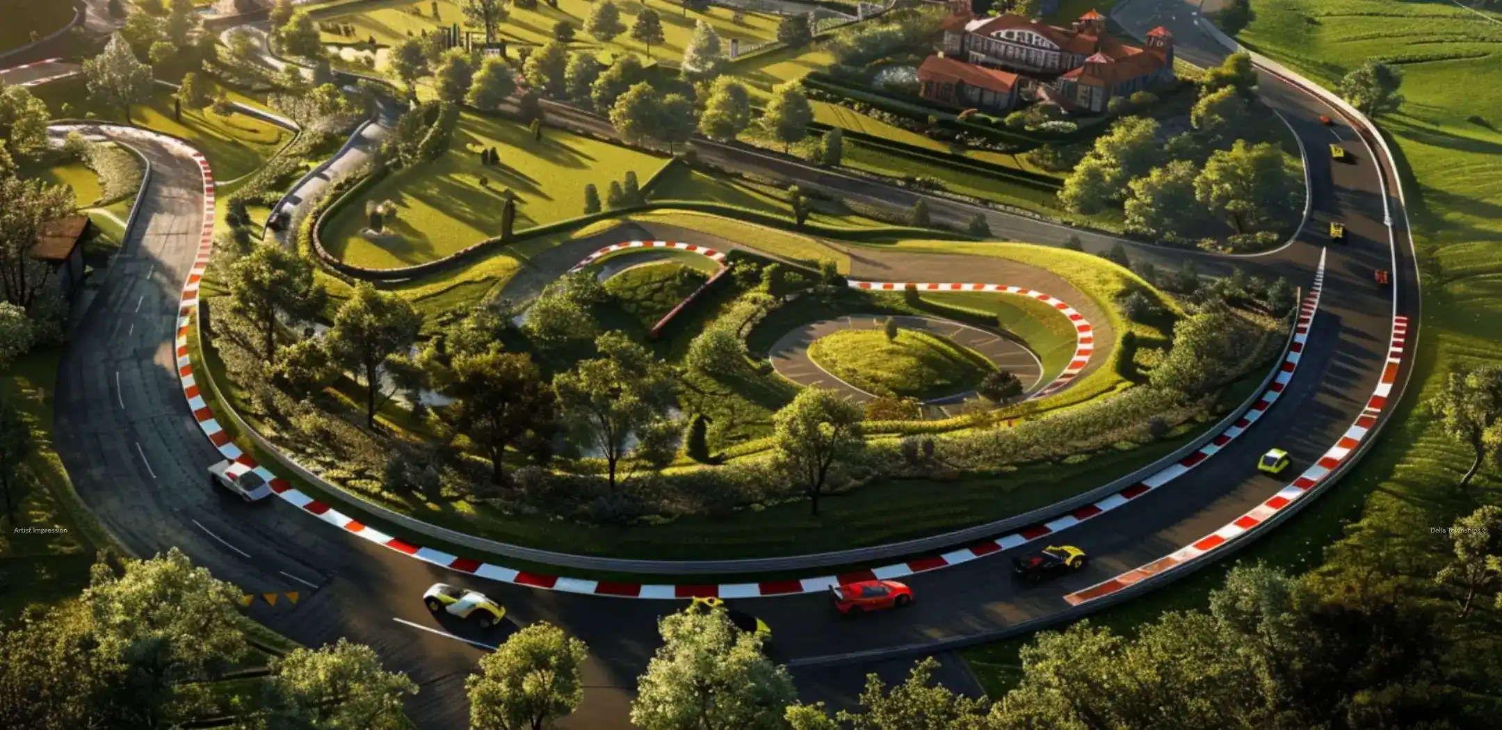 Luxury resort and private residences by Della Townships in Ahmedabad, Gujarat