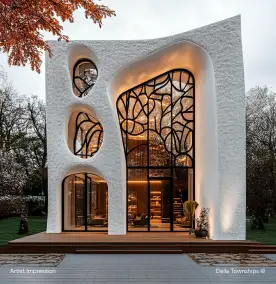 15,000 sqft Art Enclave | Della Townships